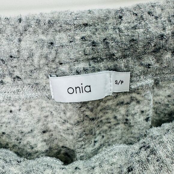 Onia Terry Towel Mick Joggers Heather Gray size Small - Picture 5 of 6